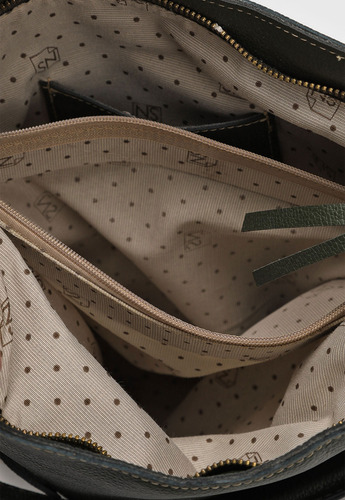 Bolsa Couro Legítimo Ombro E Transversal - Sn Couros Vermont Cor Verde