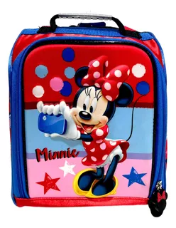 Lonchera Térmica Minnie Mouse Eva 3d New Textil