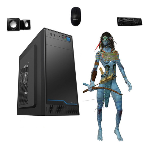Pc Computadora Escritorio Oficina Intel I3 8gb Ssd 256gb M2