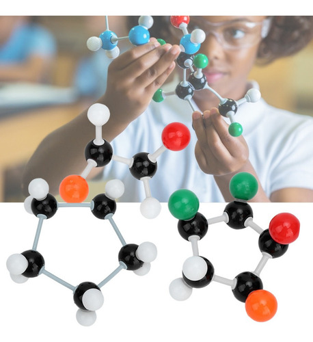 Kit De Modelado Molecular 240 Piezas De Estructura Química,