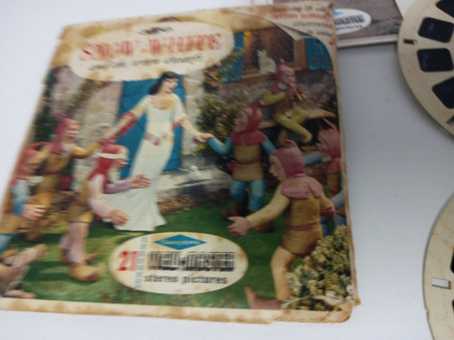 7k Blanca Nieves View Master 3 Discos 1966
