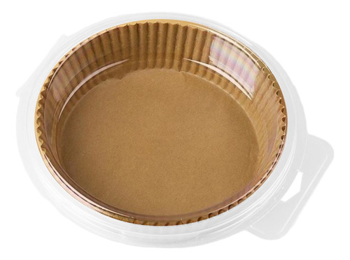 100 Uds.-revestimientos De Papel Impermeables, 20cm Marrón