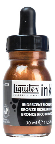 Tinta Acrílica Liquida Ink 30ml Iridescent Rich Bronze 229