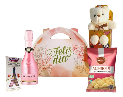 Combo Regalo Mix Para Mamá Sal Chocolates Jp Almendras