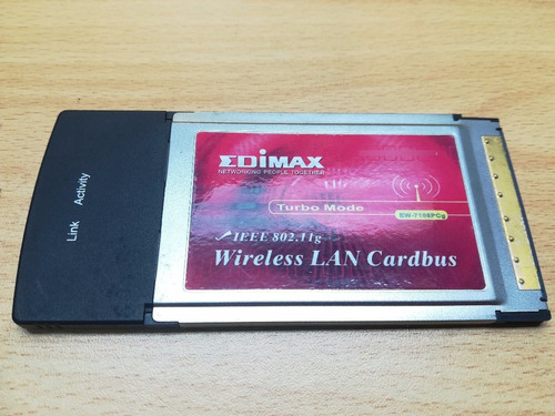 Wireless Lan Cardbus Ew-7108pcg Pcmcia Laptop