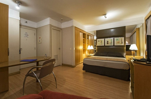 Imagem 5 de 15 de Transamerica Executive Bela Cintra - Flat Para Investimento No Pool Hoteleiro. - Sf32564