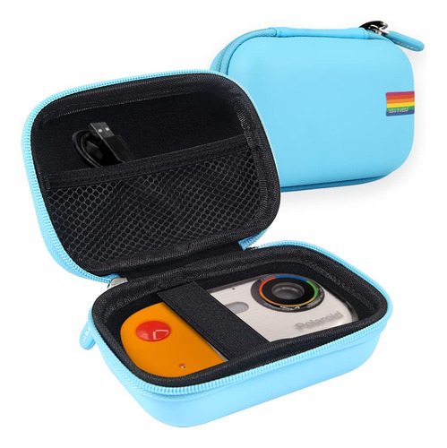 Estuche Para Camara Subacuatica Polaroid Solo Azul