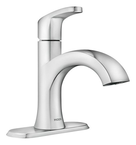 Moen 84346 Karis - Grifo De Lavabo Con Una Manija, Cromado