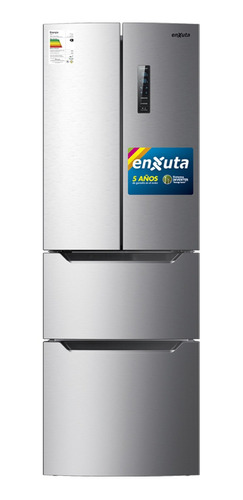 Imagen 1 de 6 de Refrigerador Enxuta Inox Frío Seco Via Confort