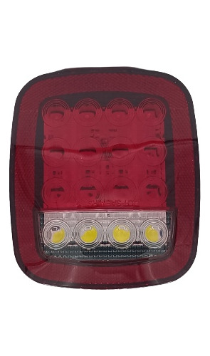 Stop 16 Led 12v Compatible Para Camion Chevrolet 