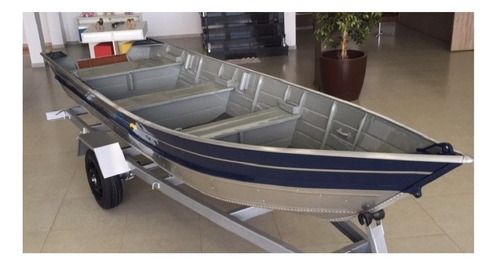 Barco De Pesca Alumínio Pety Com Motor Yamaha 15 Hp 0km
