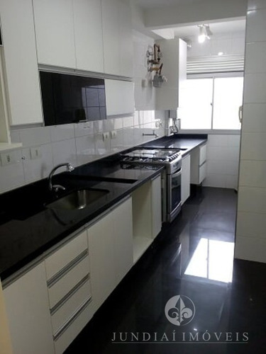Vendo Lindo E Confortável Apto. No Altos Do Pacaembu Em Jundiaí, 70 M², 03 Dormitórios, 01 Suíte, 02 Vagas, Fino Acabamento, Armários, Lazer Completo, Bem Localizado Ao Lado Da Ave - Ap00266 - 342533