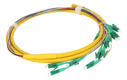Cable Óptico De Fibra Óptica En Espiral Monomodo De 12 Hilos