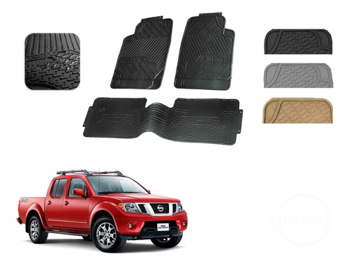 Kit Tapetes 3pz Big Truck Nissan Frontier Pro4x 2014 A 2021