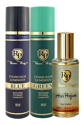 Robson Peluquero Finish Green + Blue 250 Ml + Perfume
