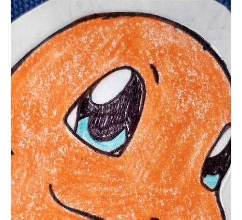 Sticker Casero Charmander Pokémon Bootleg Oa (Usado)