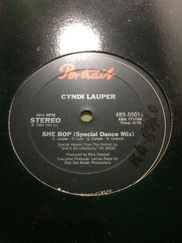 Disco Vinil Importado: Cyndi Lauper - She Bop - Remate