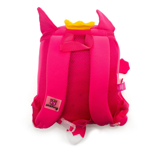 Mochila Atmpacks 3016.0 Color Rosa Diseño Baby Shark Pinkfong 14.56l