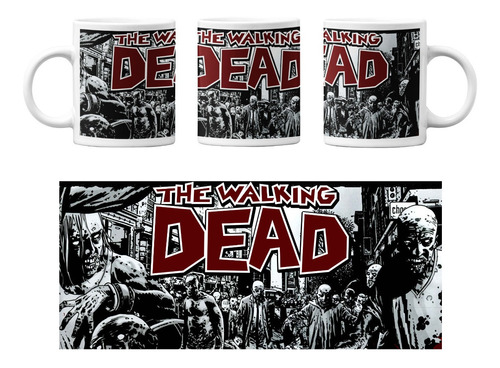 The Walking Dead 14 Comic Taza Halloween Miedo Terror