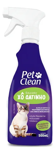 comprar Educador Sanitario Para Gatos Xô Gatinho Pet Clean 500ml