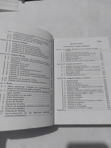 Libro 5000 Problemas De Analisis Matematico Demidovich (Usado)
