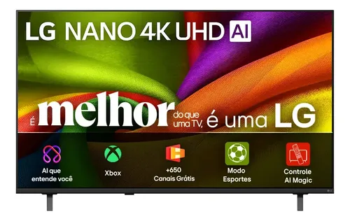 Smart TV LG NU855B 85 Polegadas 4K NanoCell