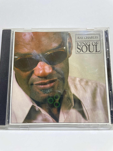 Cd Ray Charles King Of Soul. Caratula Deteriorada