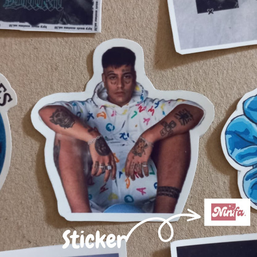 Stickers Personalizados Prueba De Agua Tu Foto Favorita X10u