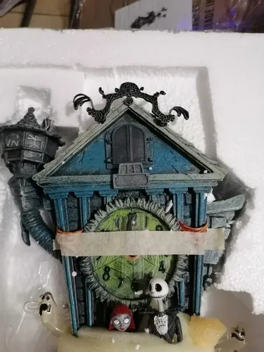 The Bradford Exchange reloj cucú, reloj de pared de La Pesadilla antes de  Navidad de Tim Burton