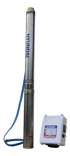 Bomba Agua Sumergible 1hp 110v 113mts P/pozo 3 - Hyundai