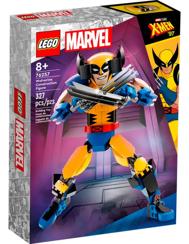 Figura Para Construir Lego Wolverine 327pcs 76257 