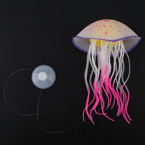 Tanque De Medusas Artificiales De Silicona Para Simulación D