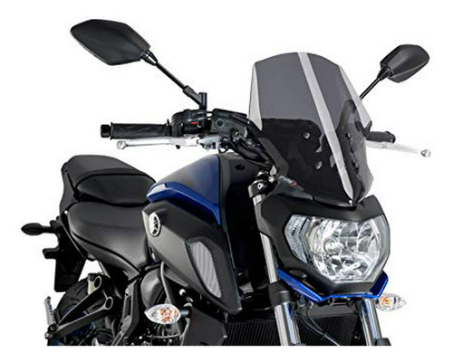 Parabrisas Puig Para Yamaha Mt-07 - Humo Oscuro