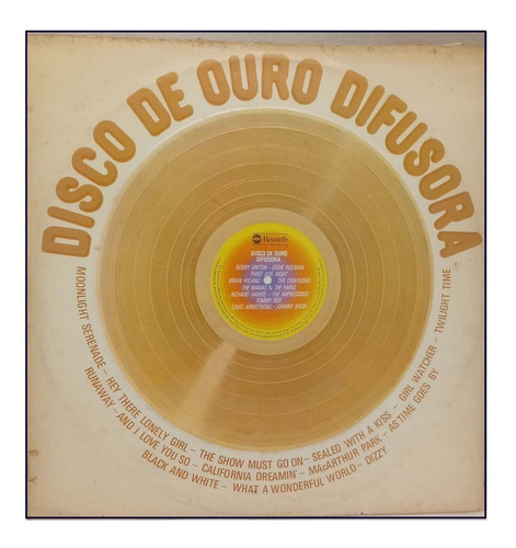 Lp Eddie Holman, The Impressions - Disco De Ouro Difusora