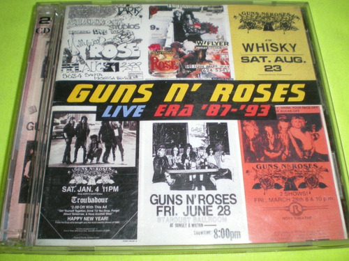 Gun S Roses / Live Era 87-93 Cd Doble Ind.arg. (17)