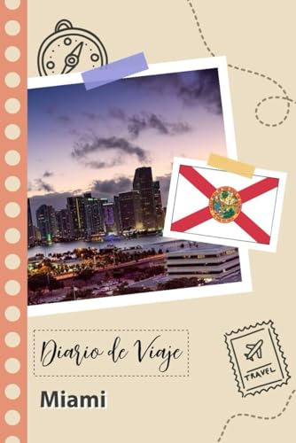 Miami Diario De Viaje: Un Planificador De Viajes Divertido P