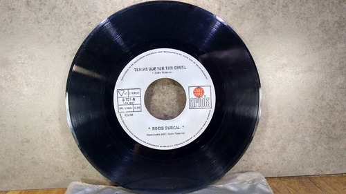 E352 Rocío Dúrcal Tenias Que Ser Tan Cruel 45 Rpm Ep