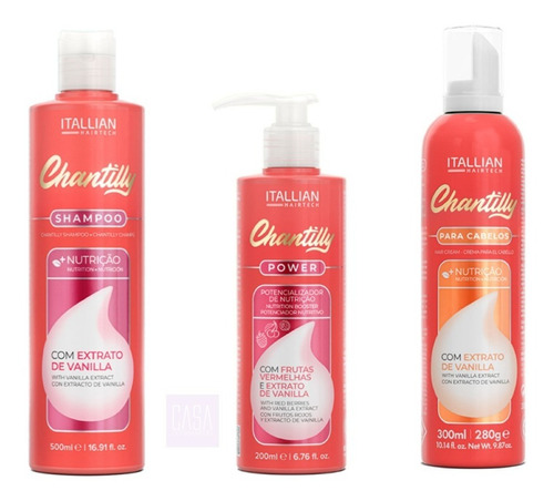 Kit Trivitt Nutrição De Chantilly 3 Produtos