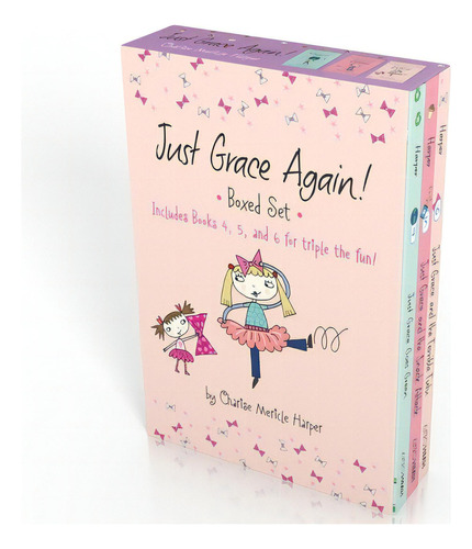 Just Grace Again! Box Set: Books 4-6, De Harper, Charise Mericle. Editorial Houghton Mifflin, Tapa Blanda En Inglés