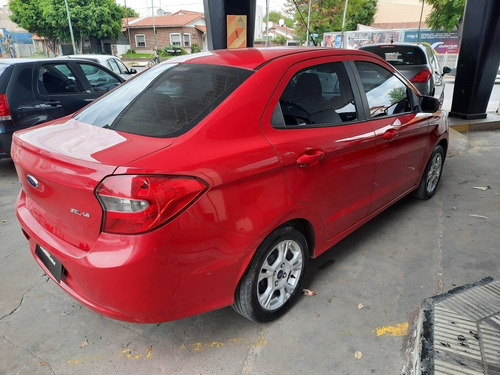 Ford Ka 1.5 Sel 4 Puertas Baul Gnc Rojo Cuotas Permuto Aire