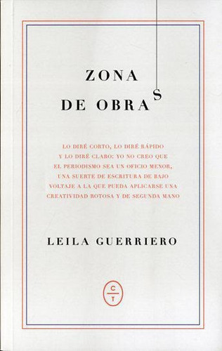 Zona De Obras - Guerriero,leila