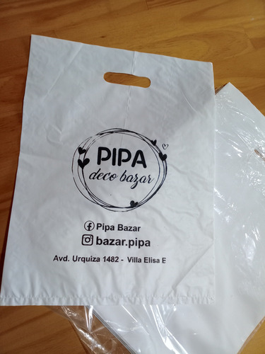Bolsas Riñón X1000 30x40 Personalizadas, Un Color