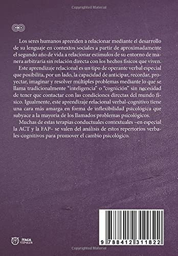 Manual De Terapias Conductual-contextuales Un..., De Ruiz Sánchez, Juan José. Editorial Editociones Psara En Español