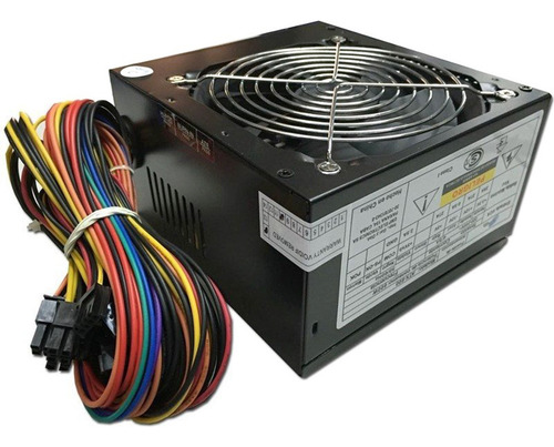 Fuente de alimentación para PC Noga ATX-600 600W negra 220V