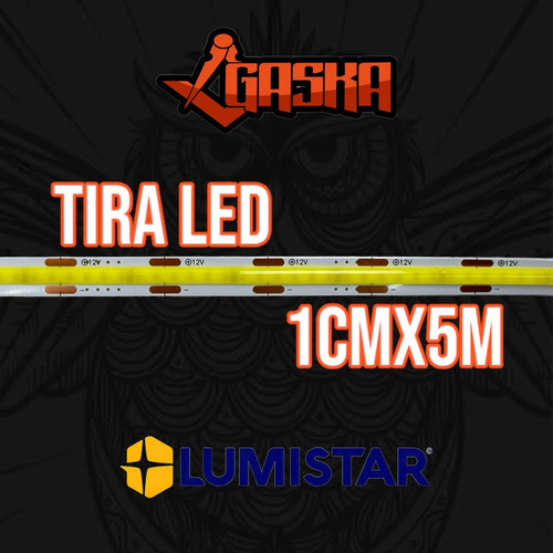 Cinta Led Carrete De Luz Blanca Lumistar 5 Metros