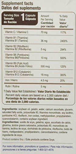 Bedoyecta Capsulas Multivitaminicas, 30 Capsulas