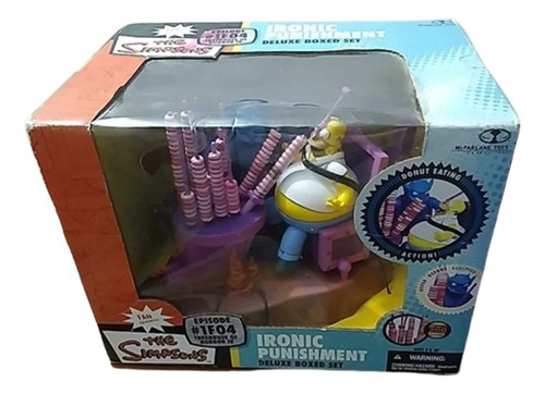 Los Simpsons Mcfarlane Castigo Irónico Homero Figura Juguete