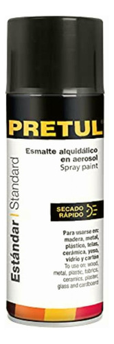 Pretul Pa-ns-p, Pintura En Aerosol, Negro Satín