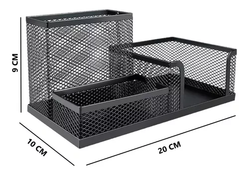 Organizador Oficina De Escritorio Tipo Malla Hy 69058 Foska