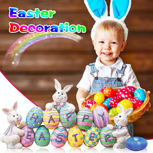 Mesa Decorativa Con Diseño De Conejo De Pascua